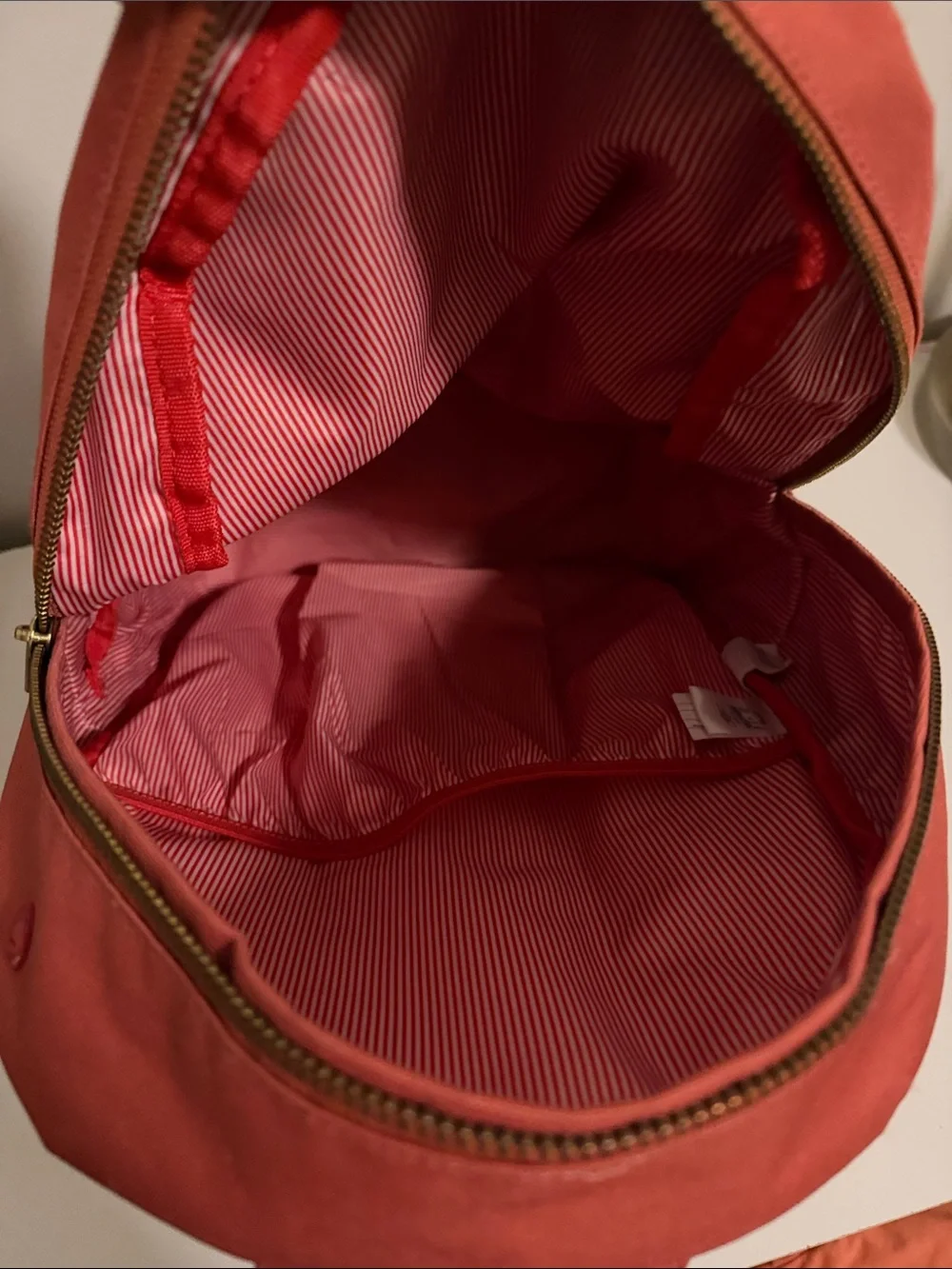 Herschel Red & Brown Backpack